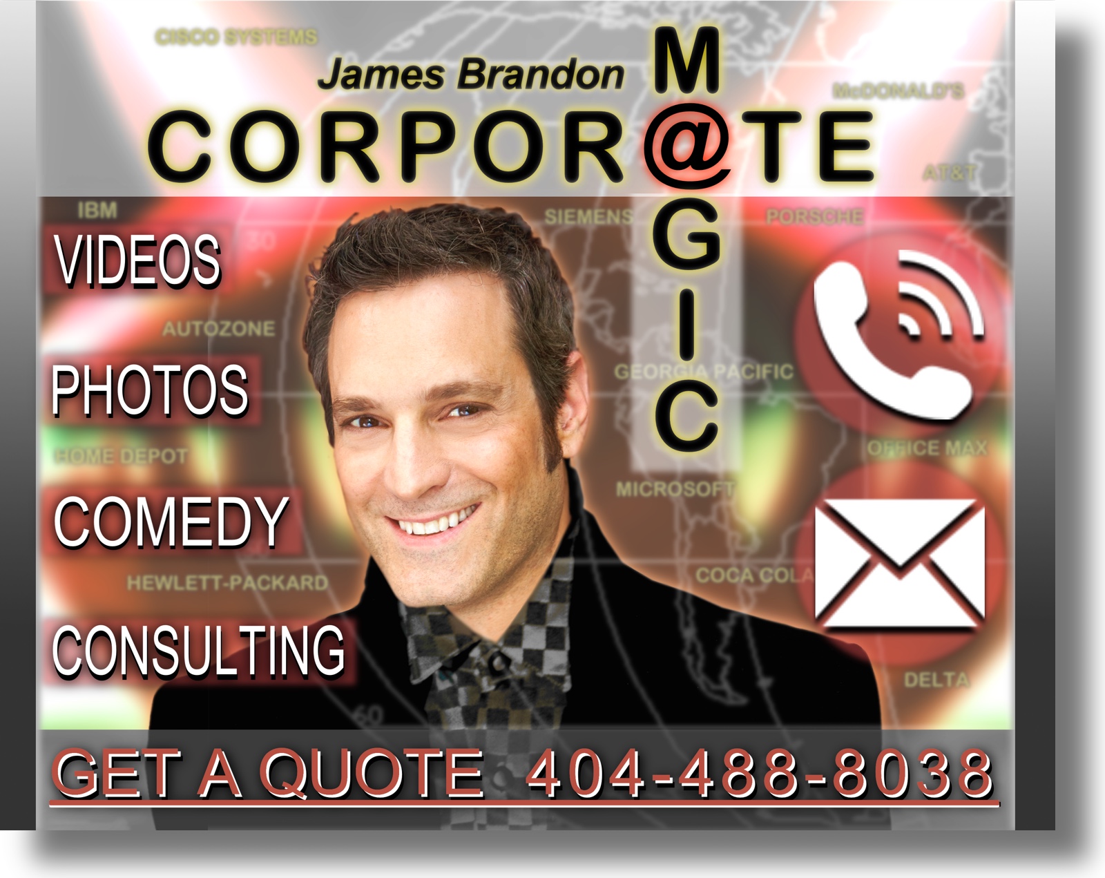 Trade Show Magician Corporate Comedy Magician in Atlanta
