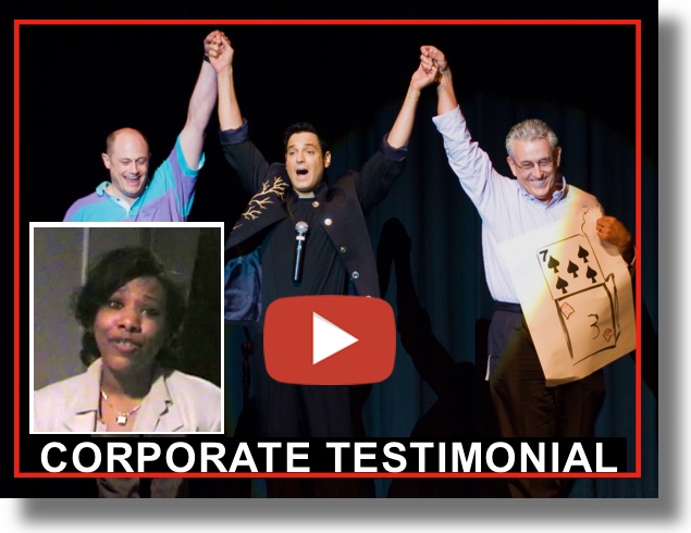 Ford Testimonial Trade Show Magician Corporate Comedy Magician For Company Parties and Trade Shows in Atlanta