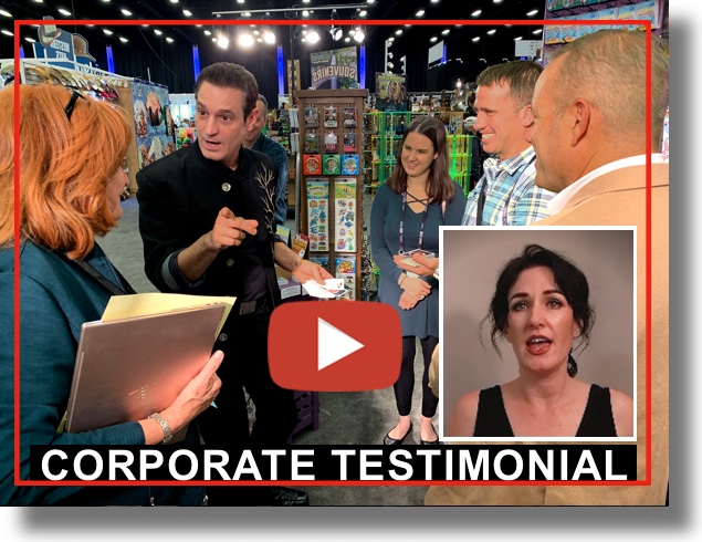 Squire Boone Testimonial Trade Show  Magician Corporate Comedy Magician For Company Parties and Trade Shows in Atlanta